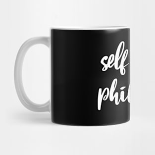 Self Made Philosophy Radical Free Thinker Mug